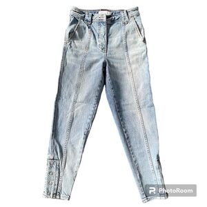 Something Navy Roxie Snap Ankle Jeans Size 4